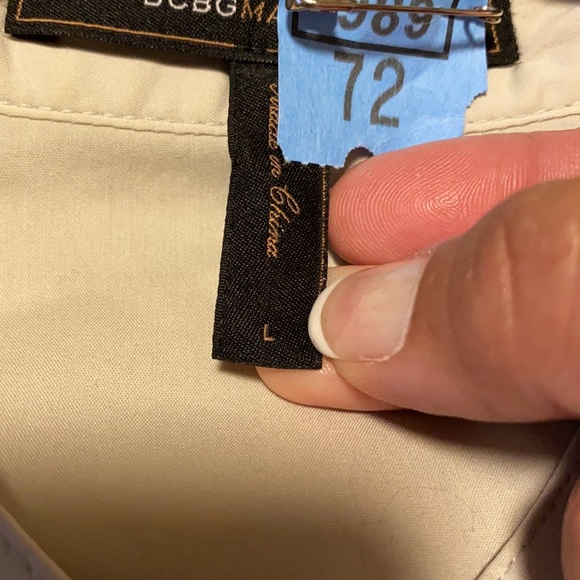 BCBGMAXAZRIA size large blouse - Picture 7 of 9